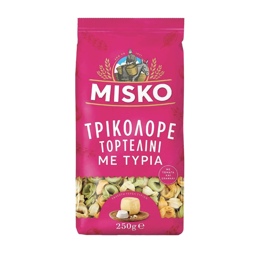 Misko Τορτελλίνι Tricolore Με Τυρί 250g
