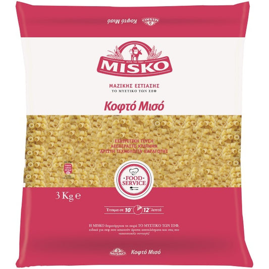 Misko Μακαρονάκι Κοφτό Μισό 3kg