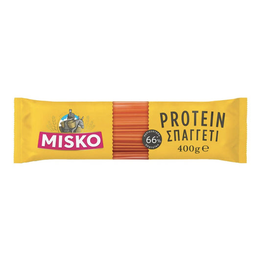 Misko Σπαγγέτι Μακαρόνια Πρωτεΐνη 400gr