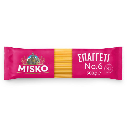 Misko Μακαρόνια Σπαγγέτι No.6 500gr